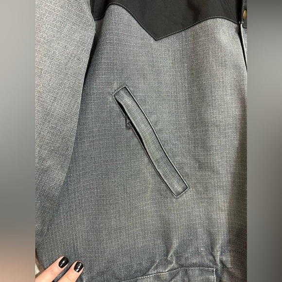 Vintage Cub Schaefer Schaefer Outfitters Original Drifter Coat Grey Black SZ 42 - Picture 6 of 16